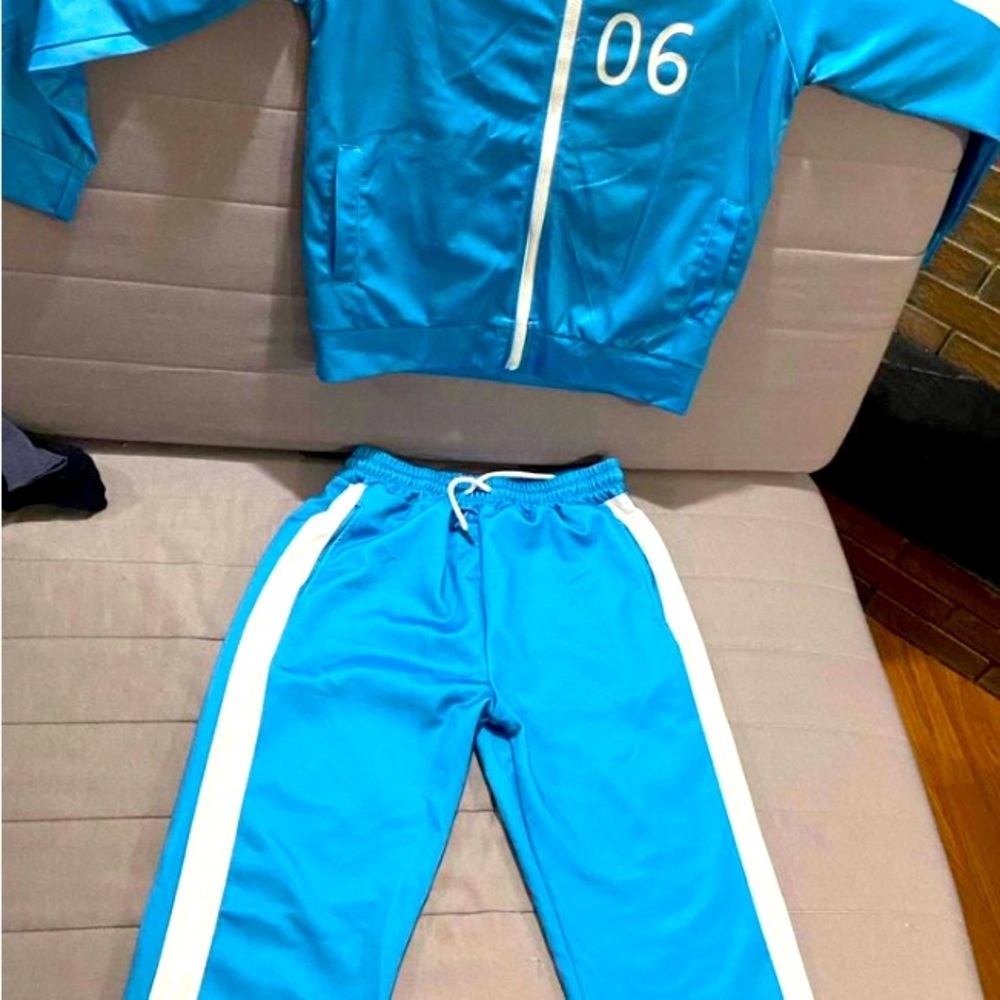 Blue Squid Game Tracksuit.